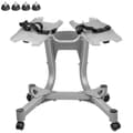 Miniatyrbillede 2 af 4: Dumbbell Opbevaringsreol, Ergonomisk Design, Holdbar Konstruktion, Pladsbesparende