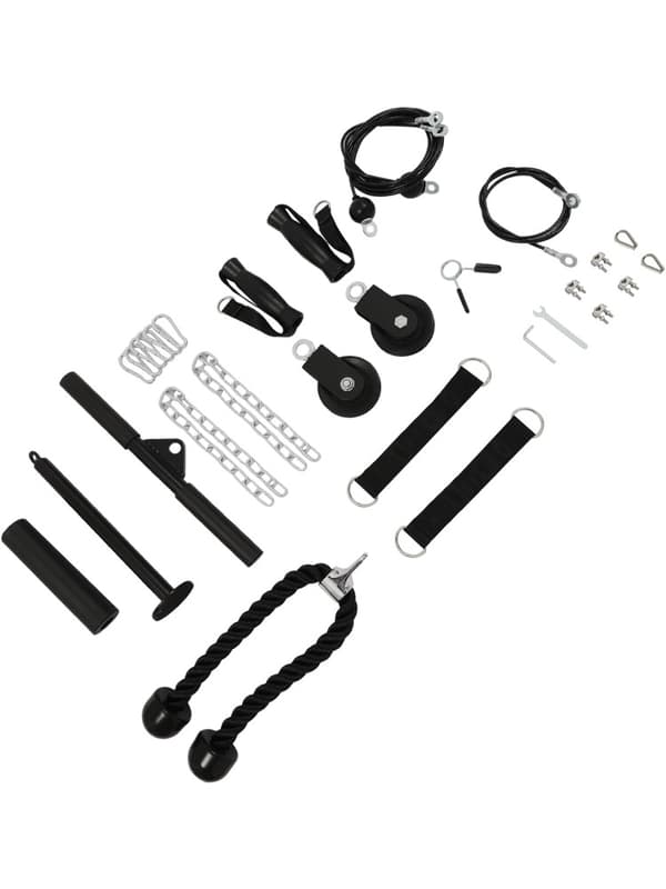 Kabelblocksystem, Ergonomiska handtag, Maximal belastningskapacitet 150 kg