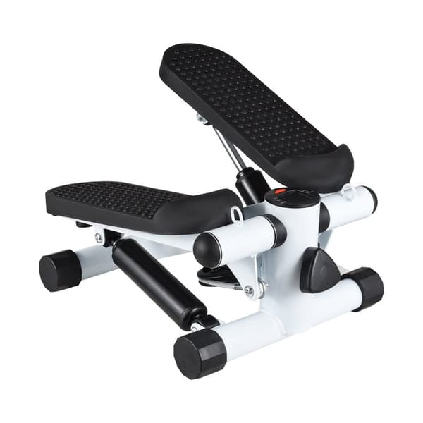 Mini Stepper för Hemmaträning, Elektronisk Spårning, Hög Hållbarhet,svart