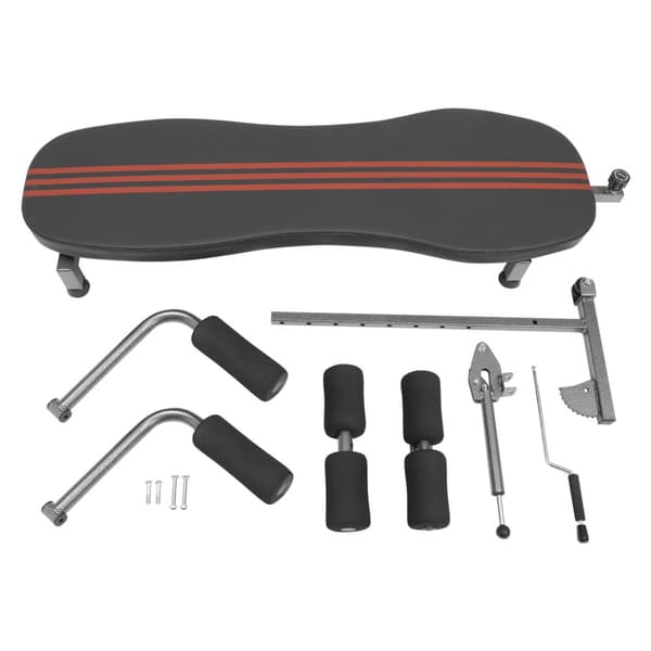 Ryggsträckningsdekompressionsbänk, hög viktkapacitet, justerbar höjd, ergonomisk design