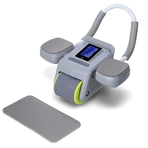 Automatisk abdominalhjul - HMS - KA08 - LCD-skärm - USB-C-laddare - Bekväm och lätt
