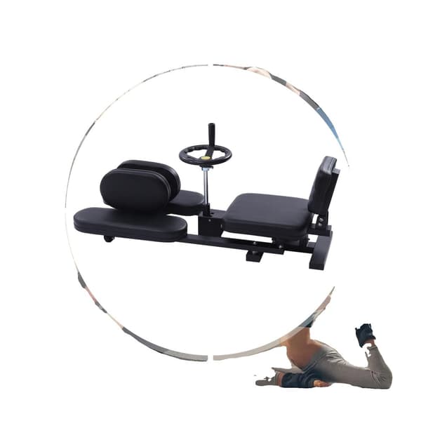 Jalkavenytyslaite, maksimi 200° venytyskulma, korkea kuormituskapasiteetti 100 kg, mukava muotoilu
