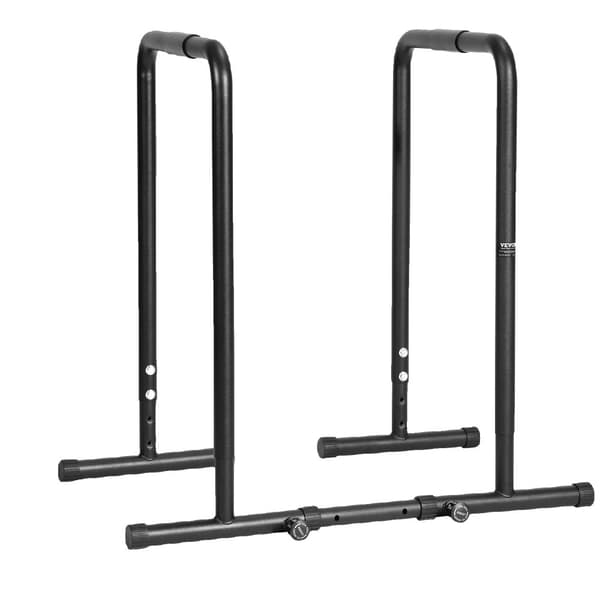 Justerbar Dip Bar Station, 440 lbs Kapacitet, Kraftig Design,35 tommer 440 pund