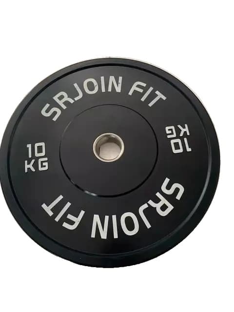Vægtløftesæt med barbell, kommerciel kvalitet, belagt med gummi., 10kg