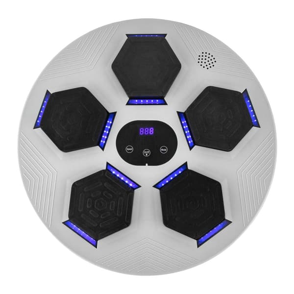 Vægbeslag Musikboks, ABS/PU Materiale, Bluetooth Funktionalitet, Kompakt Størrelse,HVID