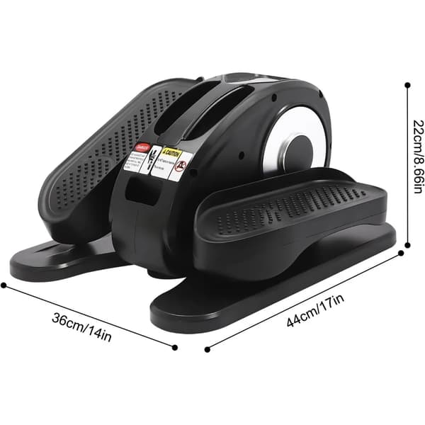 Elektrisk benmassager, 5 justerbara hastigheter, fjärrkontroll, tyst drift,Silver