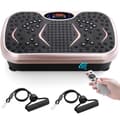 Miniatyrbillede 2 af 2: Vibrationsplade Træningsmaskine, Hastighedsområde 1-99 Niveauer, LED Kontrolpanel, Oscillationsvibrationstype,Chokolade