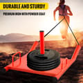 Miniatyrbillede 3 af 4: Fitness Sled, 500 lbs kapacitet, justerbar skuldersele