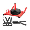 Miniatyrbillede 1 af 4: Fitness Sled, 500 lbs kapacitet, justerbar skuldersele