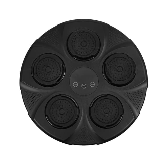 Musik Boxningsmaskin, 9 Hastighetsinställningar, Bluetooth-anslutning, Väggmonterad Design,svart