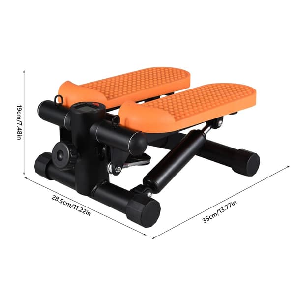 Stepper, Kapacitet 100 kg, Mått 28,5 cm x 35 cm x 19 cm, Typ Lufttryck,B