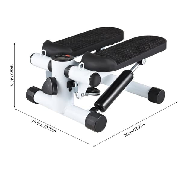 Stepper, Kapacitet 100 kg, Mått 28,5 cm x 35 cm x 19 cm, Typ Lufttryck,C