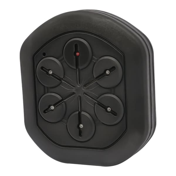 Musiikkiboksi, seinälle asennettava, Bluetooth-yhteys, koko kehon harjoittelu,musta