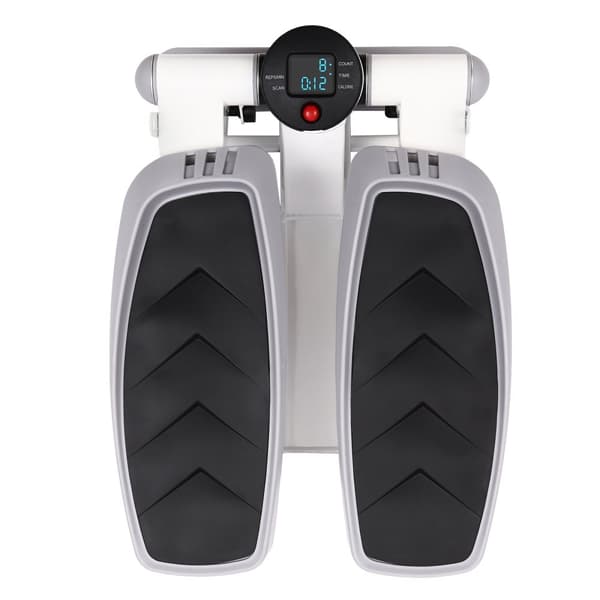 Hydraulisk Fitness Stepper, Modstandsbånd, LED Skærm