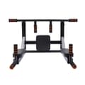 Miniatyrbild 2 av 2: Väggmonterad Pull Up Bar, Multifunktionell Dip Station, Modern Design,svart