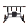 Miniatyrbild 1 av 2: Väggmonterad Pull Up Bar, Multifunktionell Dip Station, Modern Design,svart