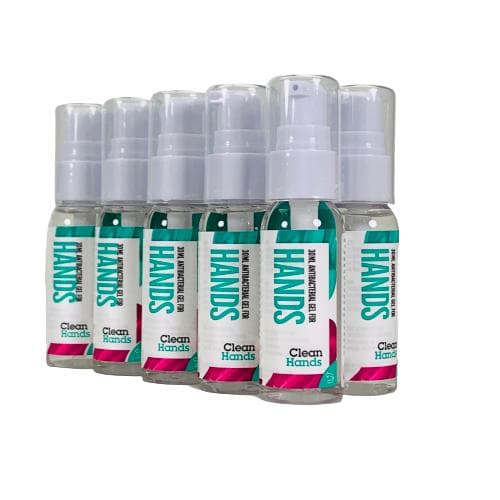 10-pack Handsprit, Alcogel 30ml, Scent Free, Hand Sanitizer, Hand Gel