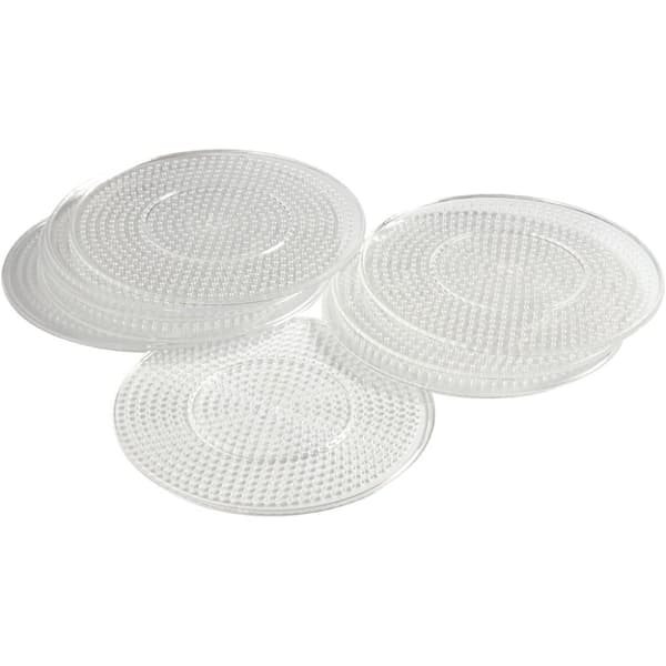 Pärlplattor - 15 cm - Stora runda - 10 st