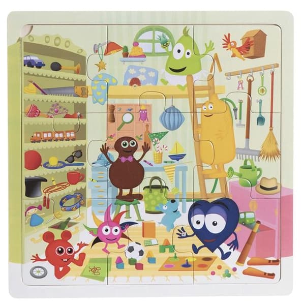 Babblarna In Babblarnas gadget booth Puzzle 9 pcs