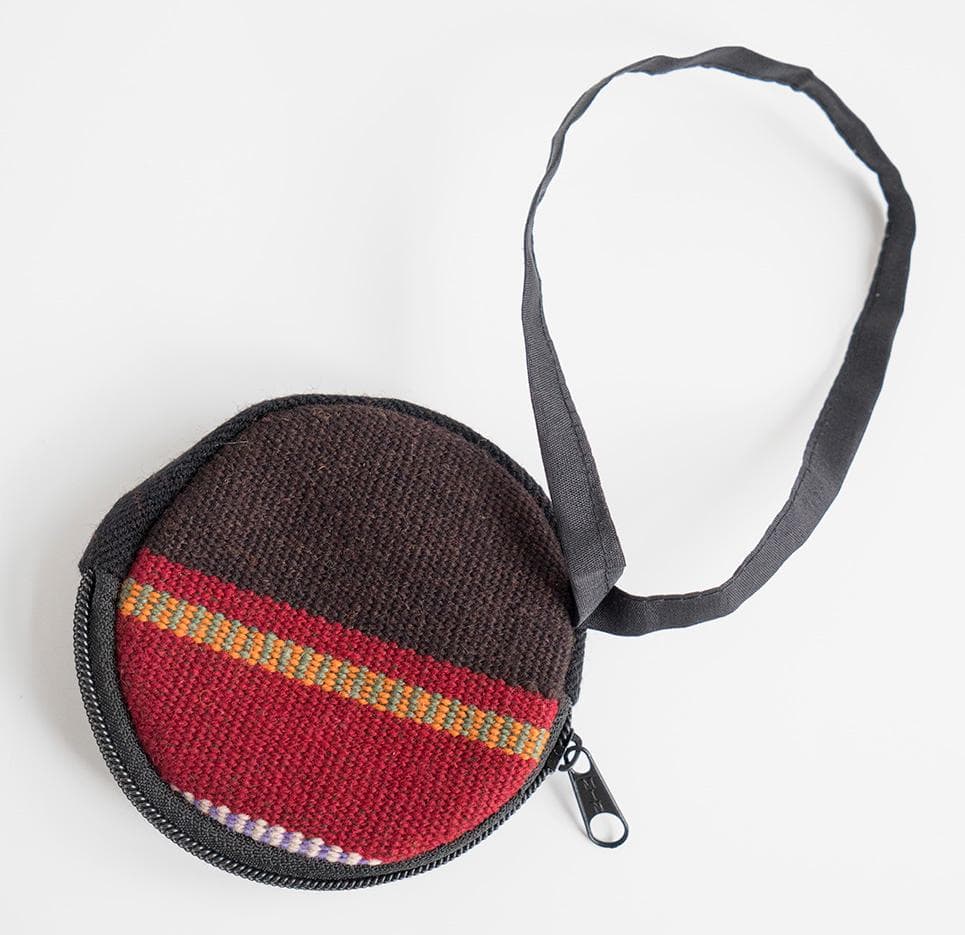 Börs/Förvaringsetui i alpacka, 9x2cm, Rättvis Handel (Fair trade)