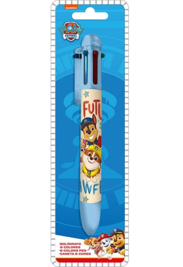 Paw patrol Future Multifärg-penna 6 färger
