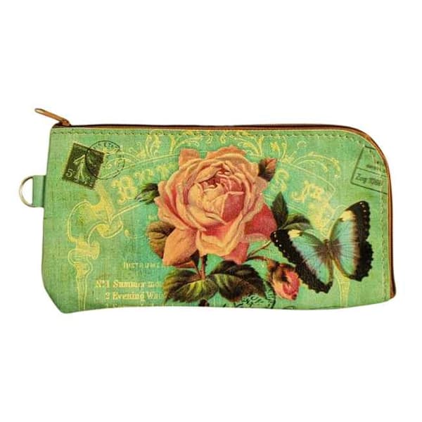 Pencil Case - Zipper Rose