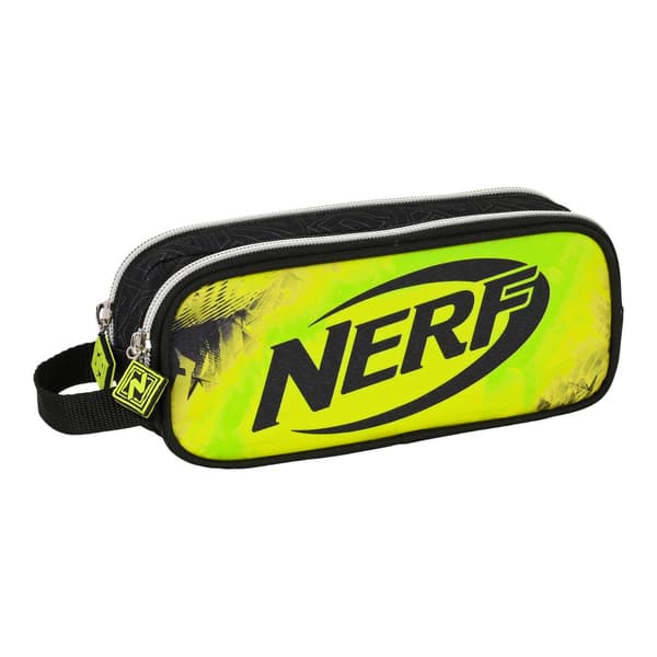 Penalhus Nerf Neon Sort Lime (21 x 8 x 6 cm)
