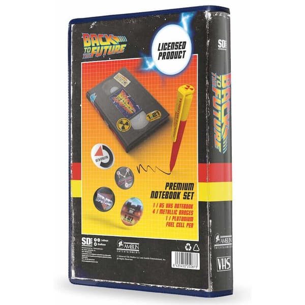 Back to the Future stationery set