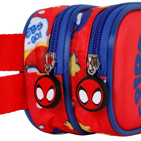 Marvel Spidey Spider-Man Gang 3D double pencil case