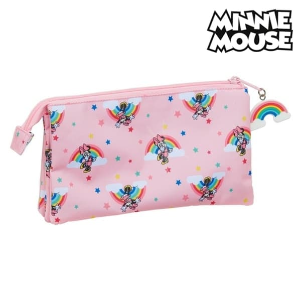 Holdall Minnie Mouse Rainbow Pink