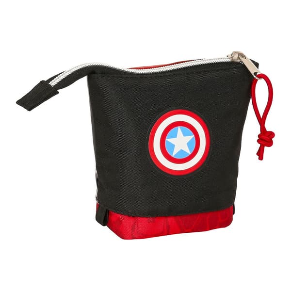 Penalhus Kop The Avengers Infinity Rød Sort (8 x 19 x 6 cm)
