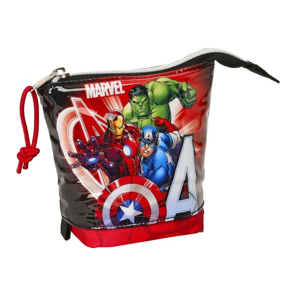 Penalhus Kop The Avengers Infinity Rød Sort (8 x 19 x 6 cm)