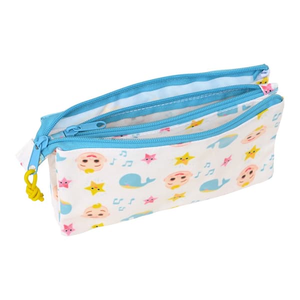 Penalhus CoComelon Hvid Multifarvet (22 x 12 x 3 cm)