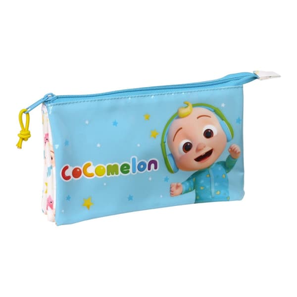 Penalhus CoComelon Hvid Multifarvet (22 x 12 x 3 cm)