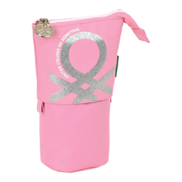 Penalhus Kop Benetton Flamingo Pink Pink (8 x 19 x 6 cm) (32 Dele)