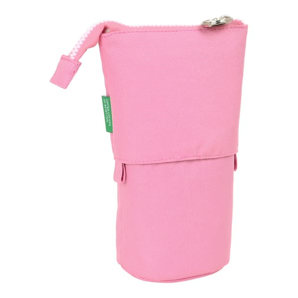 Penalhus Kop Benetton Flamingo Pink Pink (8 x 19 x 6 cm) (32 Dele)