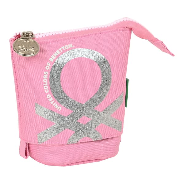 Penalhus Kop Benetton Flamingo Pink Pink (8 x 19 x 6 cm) (32 Dele)