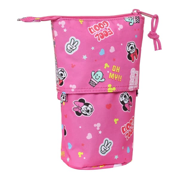 Penalhus Kop Minnie Mouse Lucky Pink (8 x 19 x 6 cm)
