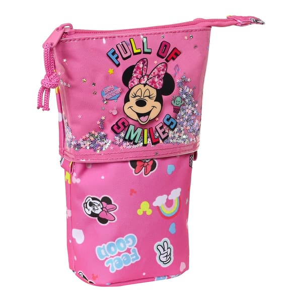 Penalhus Kop Minnie Mouse Lucky Pink (8 x 19 x 6 cm)
