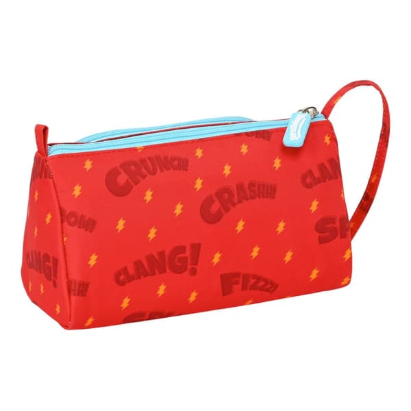 Penalhus SuperThings Kazoom kids Blå Rød 20 x 11 x 8.5 cm (32 Dele)