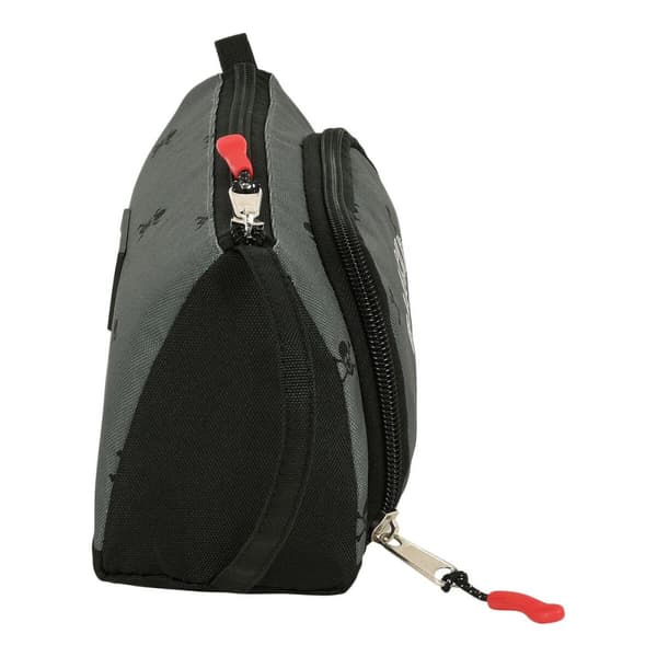 Penalhus BlackFit8 Skull Sort Grå 20 x 11 x 8.5 cm (32 Dele)