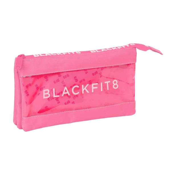 Tredobbelt bæretaske BlackFit8 Glow up Pink (22 x 12 x 3 cm)