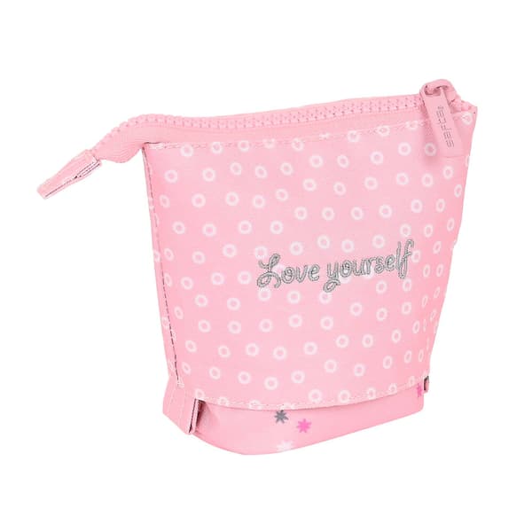 Penalhus Kop Safta Love Yourself Pink (8 x 19 x 6 cm)
