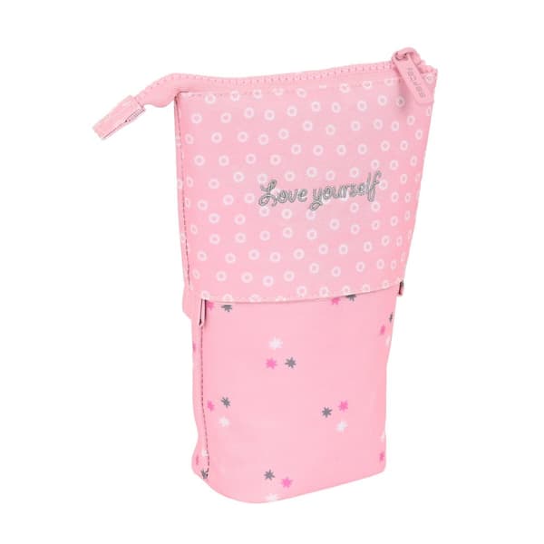 Penalhus Kop Safta Love Yourself Pink (8 x 19 x 6 cm)