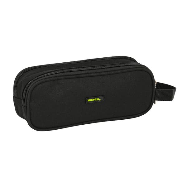 Dobbelt carry-all Safta Surf Sort (21 x 8 x 6 cm)