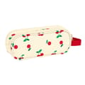 Miniatyrbillede 2 af 3: Dobbelt carry-all Safta Cherry Beige (21 x 8 x 6 cm)
