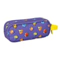 Miniatyrbillede 2 af 3: Dobbelt carry-all SuperThings Guardians of Kazoom Lilla Gul (21 x 8 x 6 cm)