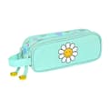 Miniatyrbillede 1 af 3: Dobbelt carry-all Smiley Summer fun Turkisblå (21 x 8 x 6 cm)