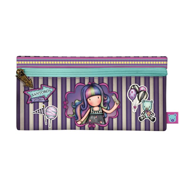 Penalhus Gorjuss Up and away Lilla (22 x 11 x 1.5 cm)