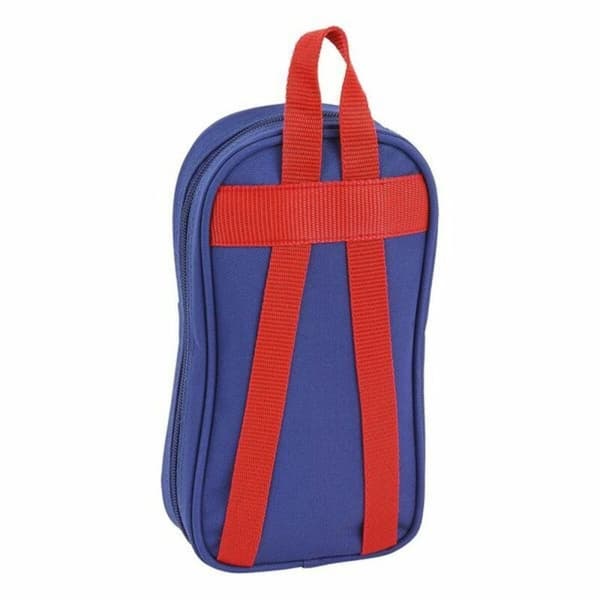 Penalhus rygsæk Atlético Madrid In blue Marineblå 12 x 23 x 5 cm (33 Dele)